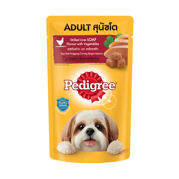 Pate Pedigree cho chó đủ vị gói 80g