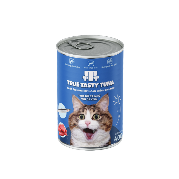 Pate cho mèo TTT Tuna red meat topping - 400gr