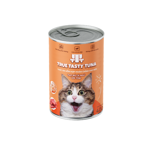 Pate cho mèo TTT Tuna red meat topping - 400gr