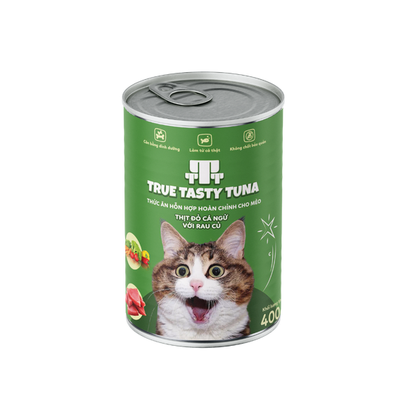 Pate cho mèo TTT Tuna red meat topping - 400gr