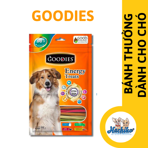 Bánh thưởng Goodies Energy Treats cho chó - 125gr/ 500gr