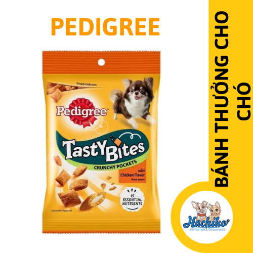 Bánh thưởng cho chó viên giòn tan vị sữa Tasty Bites 60gr PEDIGREE