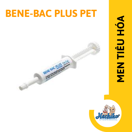 Men tiêu hóa Bene-bac Plus Pet Gel cho chó, mèo tuýp lớn 15g