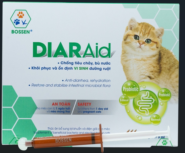 Bossen - Diaraid Men chống tiêu chảy Chó ( đơn giá hộp ) 1H3C