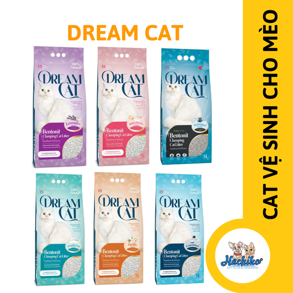 Cát vệ sinh cho mèo DREAMCAT 5 lít