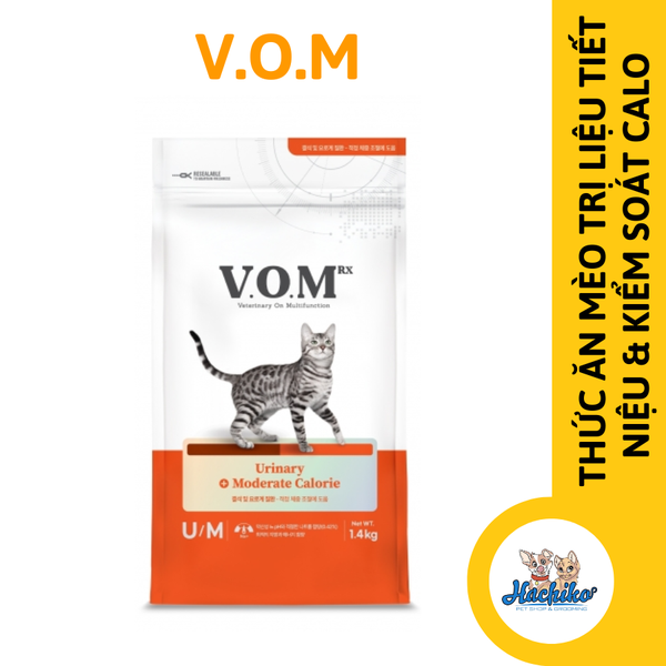 Thức ăn Mèo trị liệu tiết niệu & kiểm soát calo 1.4kg