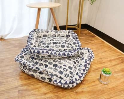 Nệm có ren họa tiết Nhỏ 40*48*14cm