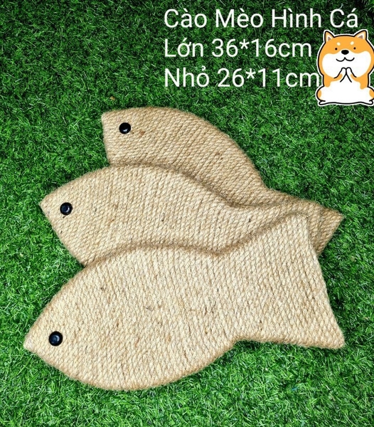 Dia Cào mèo hình cá Nhỏ