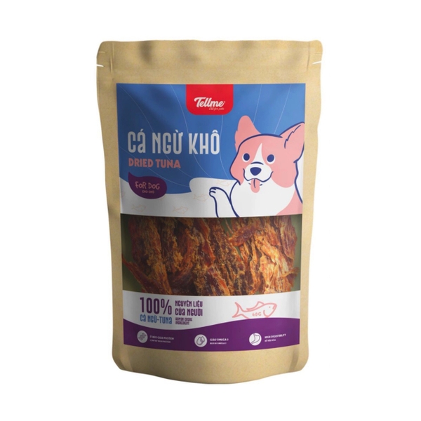 Tell me Cá ngừ khô cho chó 40gr