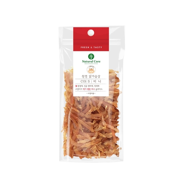 Snack ức gà sấy cho mèo Natural Core Hàn Quốc - 40g