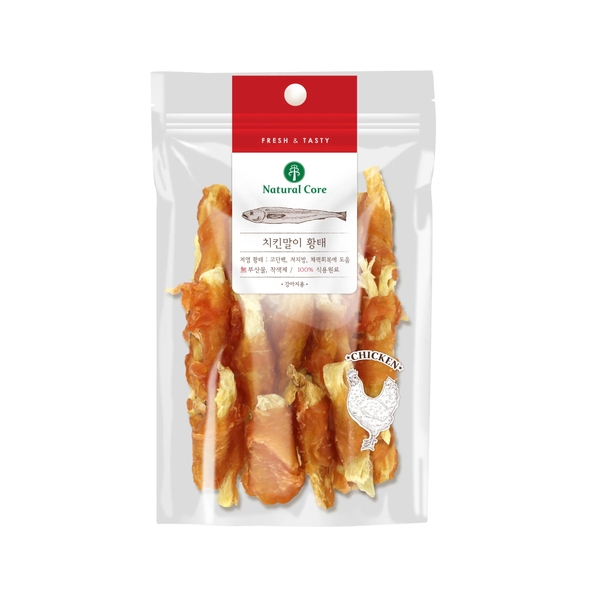 Thịt cuộn gà/vịt Cá Minh Thái cho chó Natural Core - 70gr