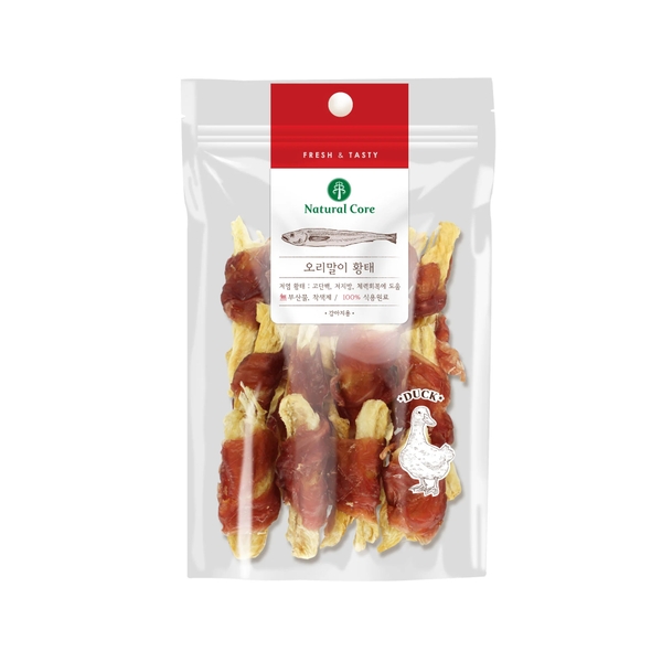 Thịt cuộn gà/vịt Cá Minh Thái cho chó Natural Core - 70gr