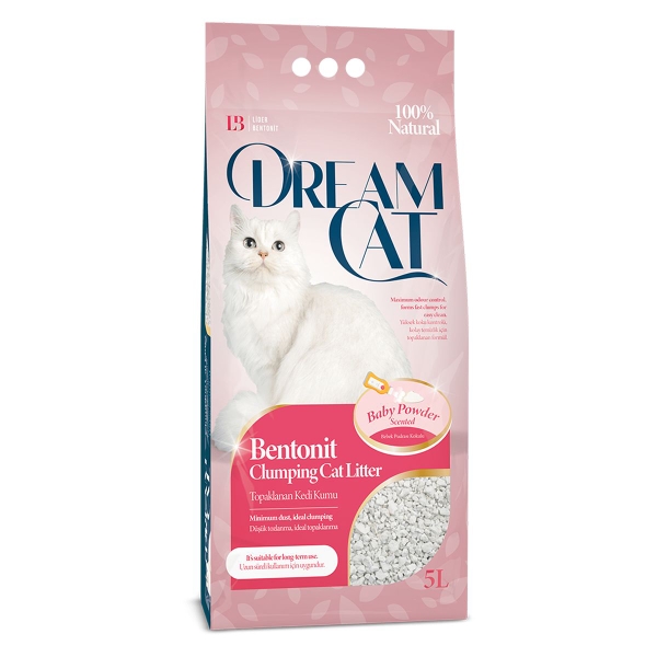 Cát vệ sinh đất sét cho mèo Dreamcat CatLitter 5 lít