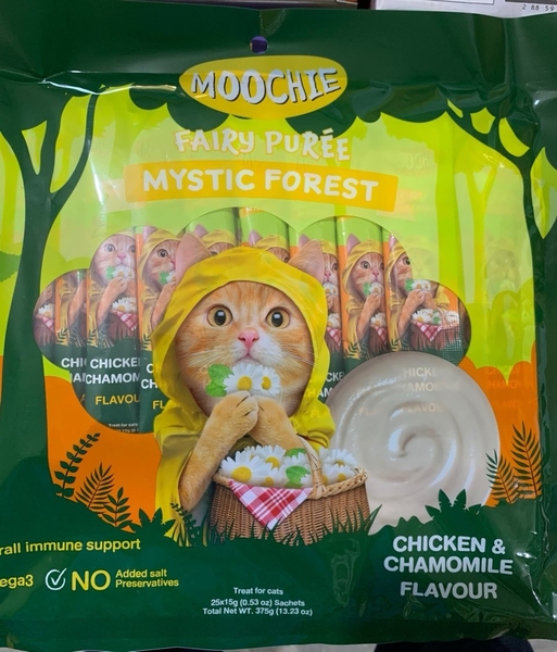 Súp thưởng dinh dưỡng cho mèo Moochie Fairy - 15gr (Que lẻ - Đủ vị)