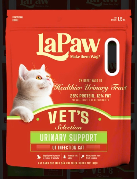 Hạt dinh dưỡng hỗn hợp - cải thiện tiết niệu cho mèo (1,5kg)