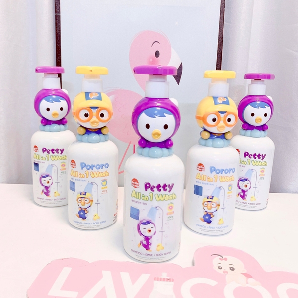sua-tam-goi-3-in-1-pororo-han-quoc-huong-hoa-0m-400ml