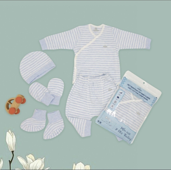 set-bodysuit-so-sinh-5-mon-comfybaby