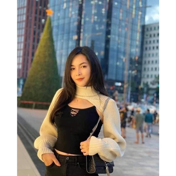Áo len cổ cao dài bo tay Zara Auth New Tag có sẵn 5536/146 5536146
