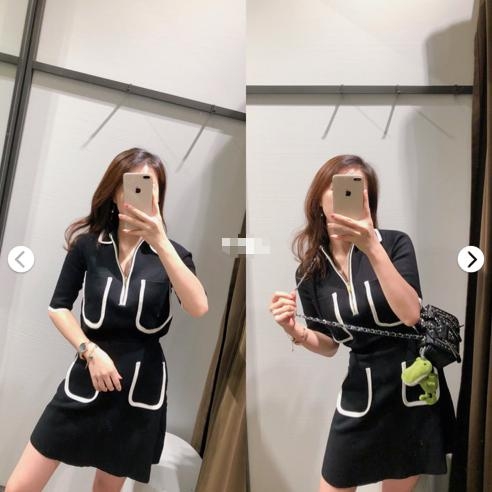 Set chân váy xếp li set áo cardigan len tăm sọc tay Thom đồ bộ nữ chân váy  Zen Clothing Zen060 - Đồ bay ngắn (playsuits) | ThờiTrangNữ.vn