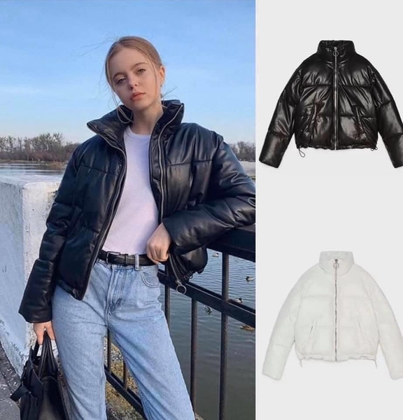 Áo khoác mặt bóng đai eo điều chỉnh Zara Auth New Tag có sẵn 3427/983 3427983