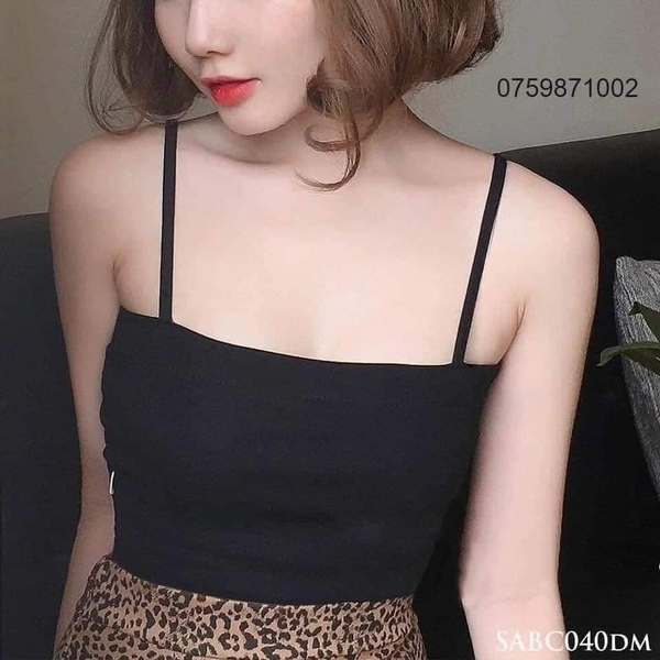 Áo croptop hai dây H&M Auth new tag có sẵn 0759871002