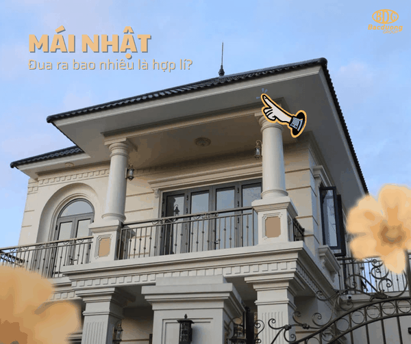 Mái Nhật đua ra bao nhiêu là đẹp và hợp lý?