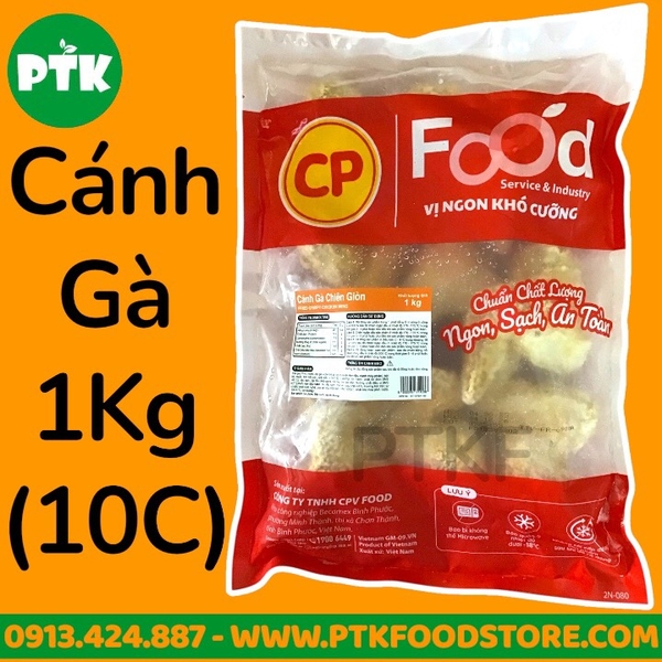 TTV-FR-6908A Cánh Gà Chiên Giòn 1Kg