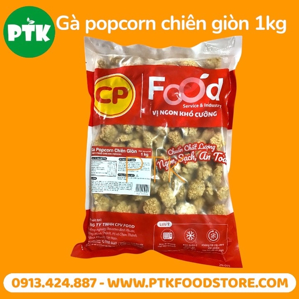 TTV-FF-2910A Gà Chiên Popcorn 1kg