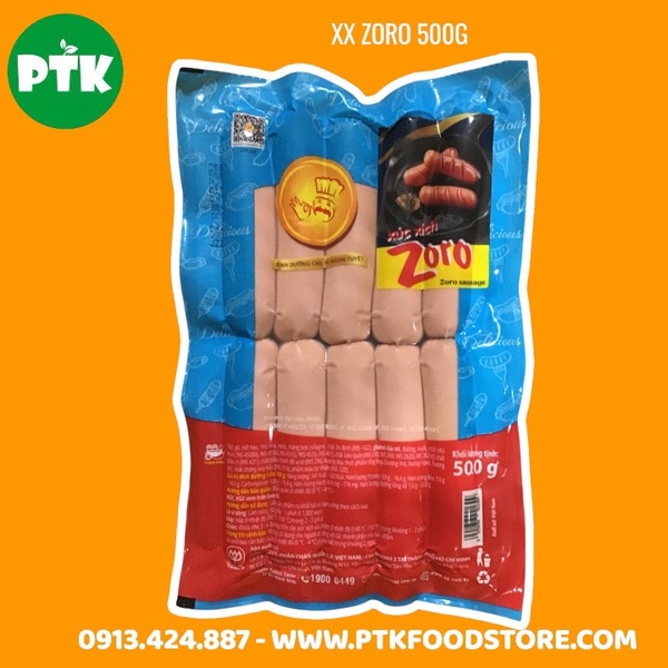 Xúc xích Zoro 500g
