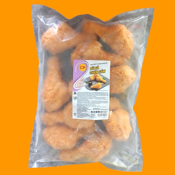 Đùi gà chiên giòn CP 10 Cái/Gói 1.4kg ( 8 Gói/Thùng)