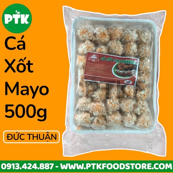 Cá viên xốt mayonnaise