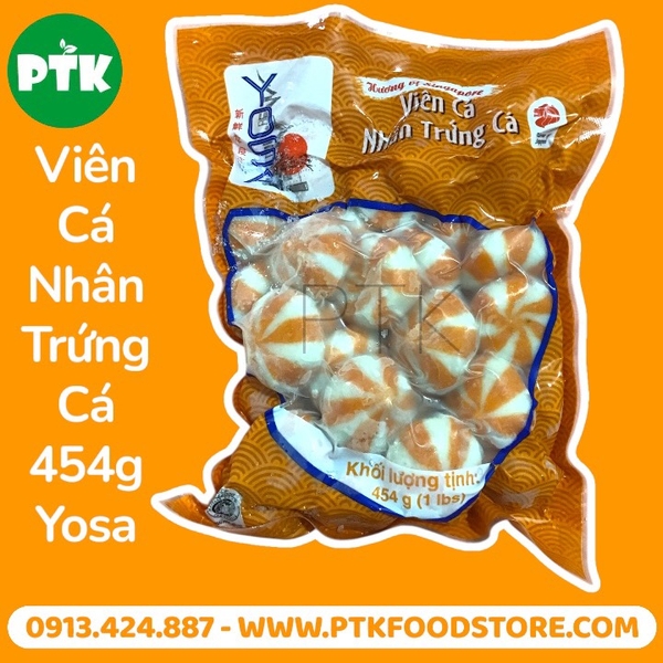 Viên cá nhân trứng cá 454g Yosa