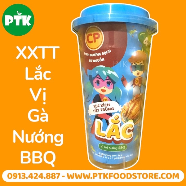 Hộp XXTT Lắc Vị Gà nướng BBQ 64g
