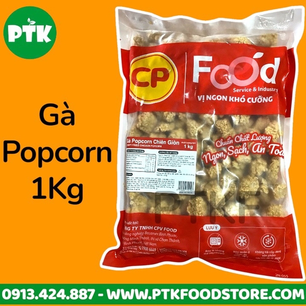 TTV-FF-2910A Gà Chiên Popcorn 1kg