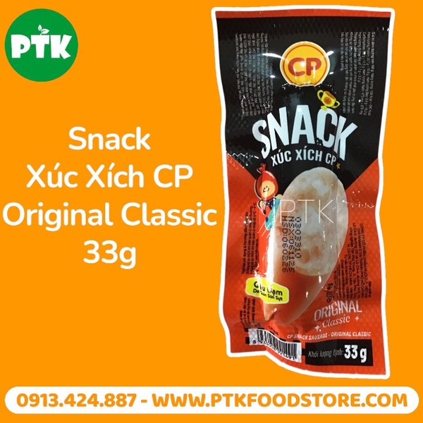 Snack Xúc Xích CP-Original Classic 33g