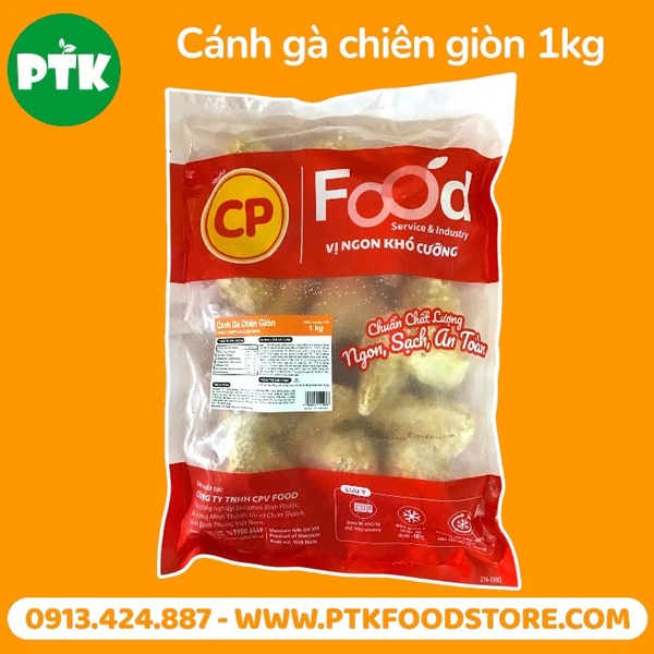 TTV-FR-6908A Cánh Gà Chiên Giòn 1Kg