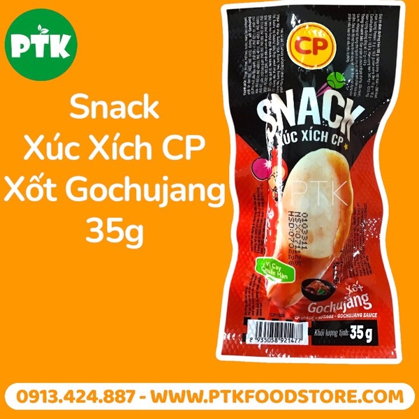 Snack Xúc Xích CP-Xốt Gochujang 35g