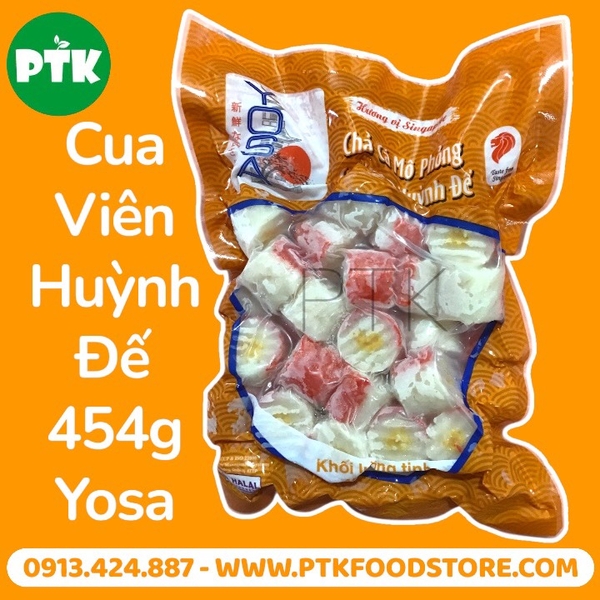 Yosa Chả Cá Mô Phỏng Cua viên huỳnh đế -9g - 454g