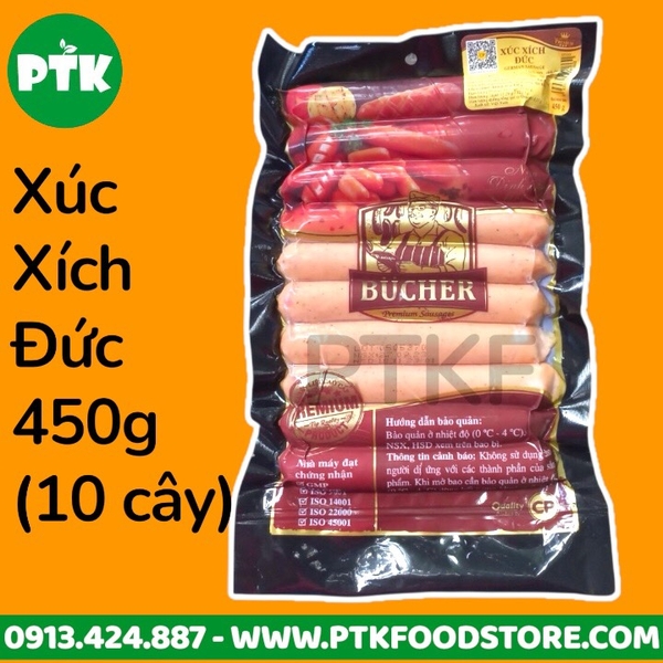 Xúc xích đức 450g 10 cây