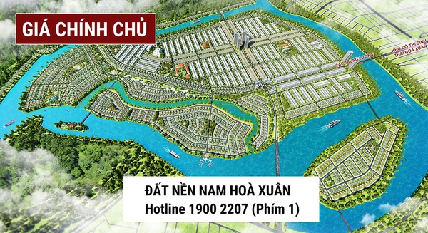 Mở bán phân khu Đầm sen Nam Hoà Xuân Đà Nẵng giá chủ đầu tư