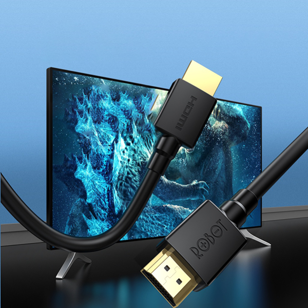 Cáp kết nối cổng HDMI ROBOT RFH03 dài 3M - Hỗ trợ độ phân giải 4K