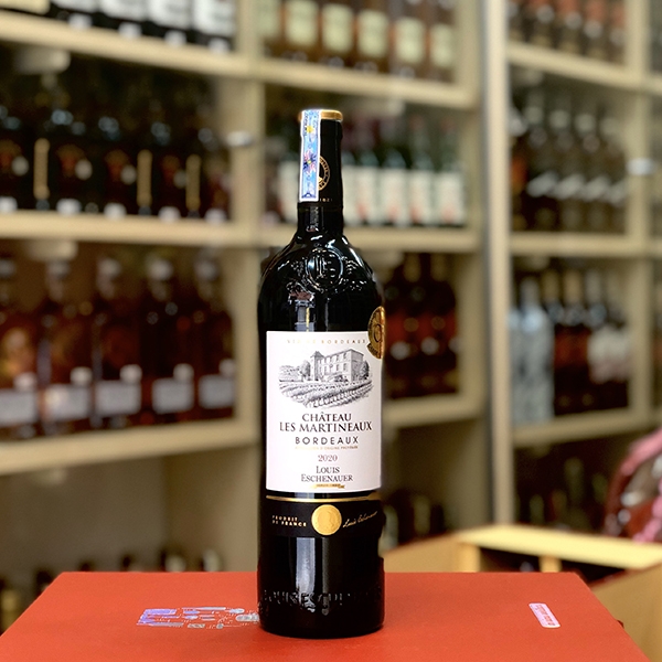 Rượu vang Bordeaux Chateau Les Martineaux 750ml