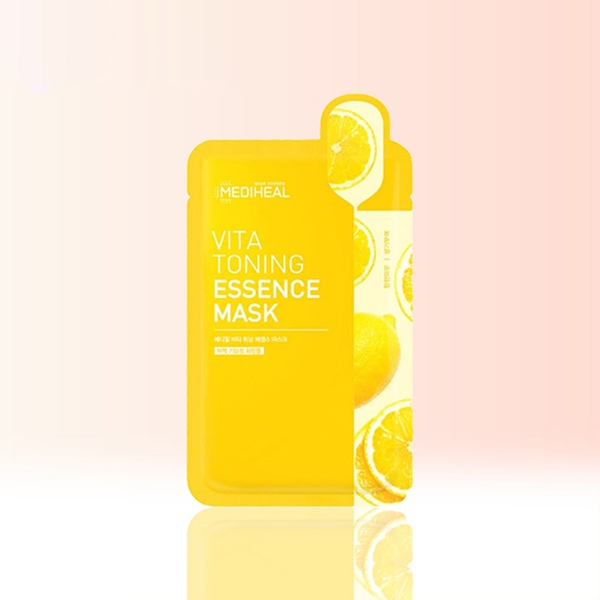 Mặt nạ làm trắng da, mờ thâm nám Mediheal Vita Toning Essence Mask - Miếng 20g