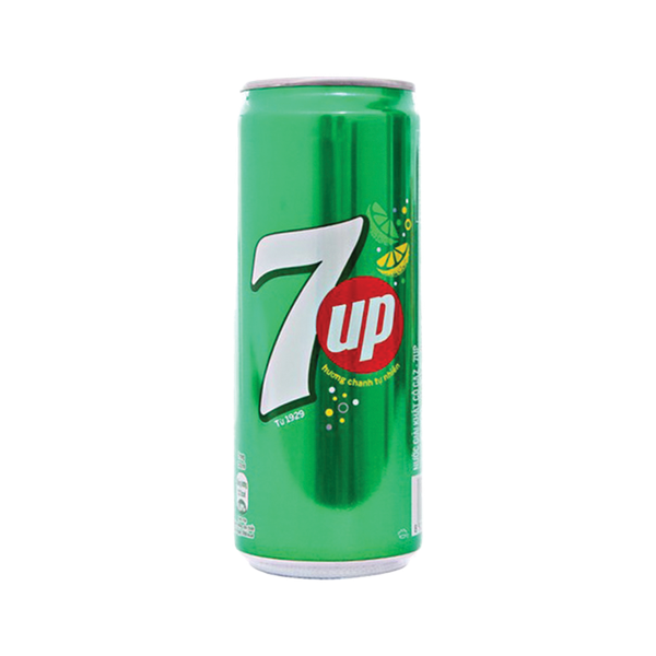 7Up Sleek lon 320ml