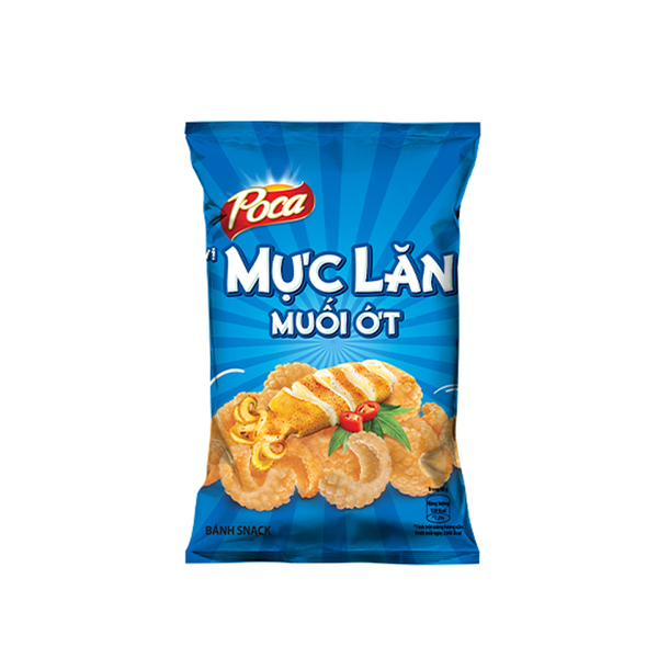 Poca Mực Lăn Muối Ớt 60g