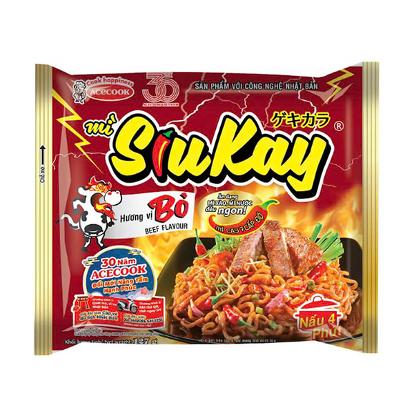 Mì bò SiuKay gói 127g