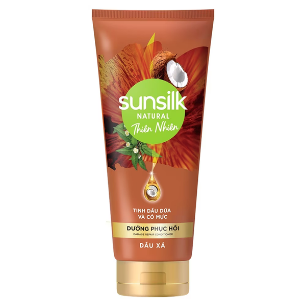 Dầu xả Sunsilk Thiên Nhiên Ngăn Gãy Rụng Tóc và Dưỡng Phục Hồi 330ml
