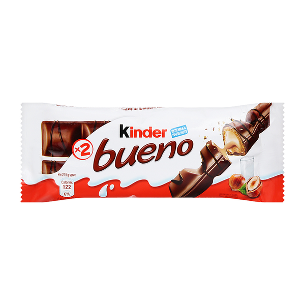 Bánh xốp Sô cô la Kinder Bueno gói 42g