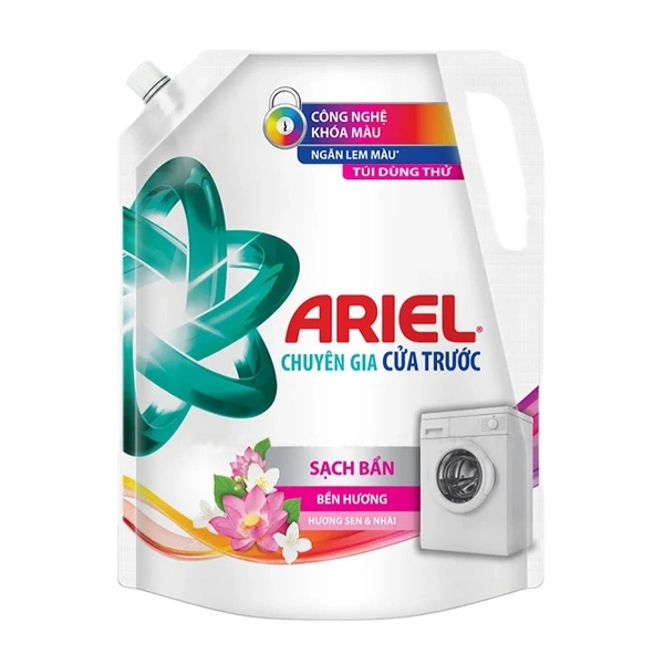 Ariel Nước Giặt Cửa Trước Hương Sen Và Nhài 2.3KG_200723