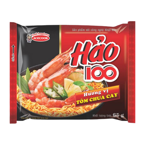 Mì Hảo 100 tôm chua cay 65g